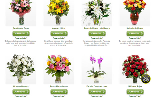 Regalar flores para el cumpleaños en Floraqueen