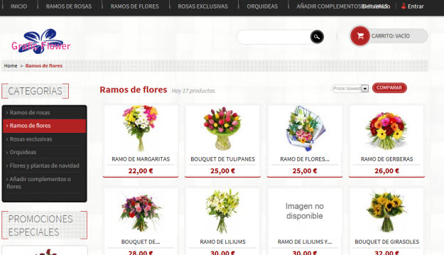 Ramos de flores para novias en Graficflower