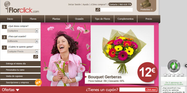 Comprar coronas de flores en Florclick