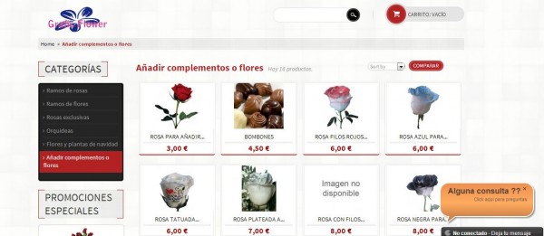 Confía en Grafic Flower para regalar flores por Internet