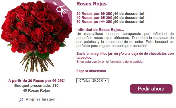 ramos de rosas rojas