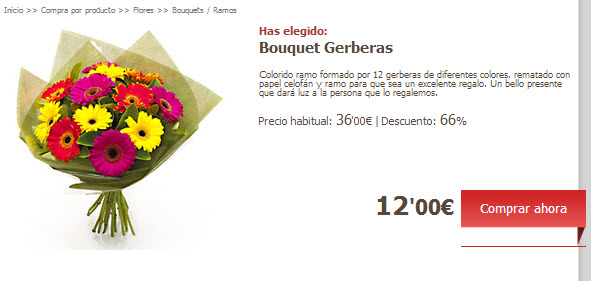 bouquet de gerberas