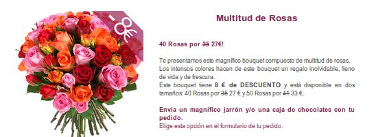 bouquet de rosas