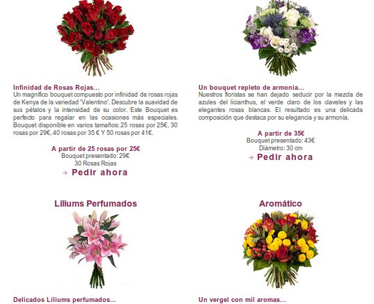 flores San Valentin 2014