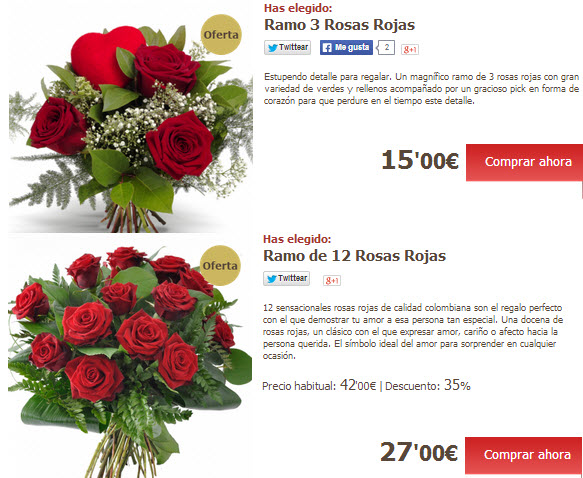 ramos de rosas rojas