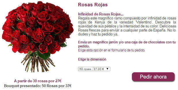 Flores bonitas para regalar