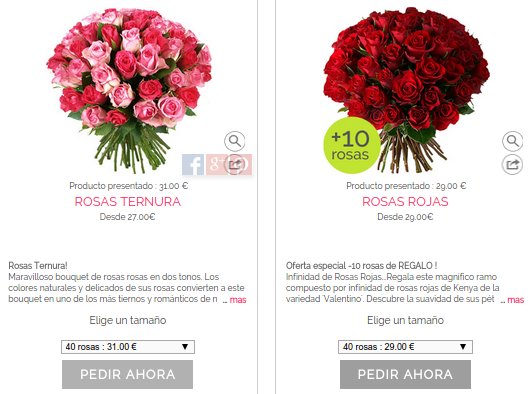 Flores para aniversario baratas