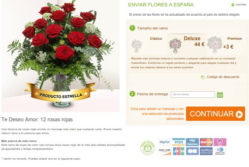 Ramos de flores para regalar aniversario