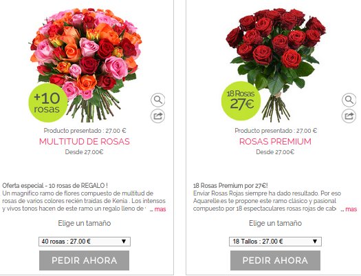 Ramos de novia rosas blancas a domicilio