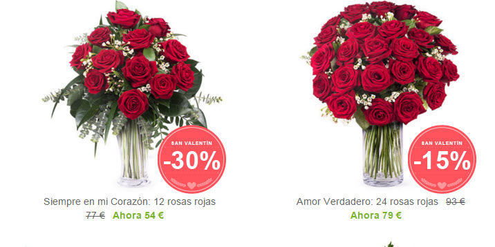 rosas san valentin