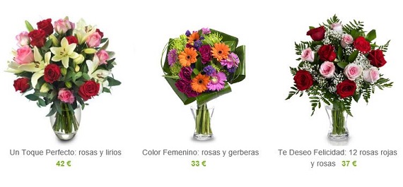 bouquet de flores a domicilio