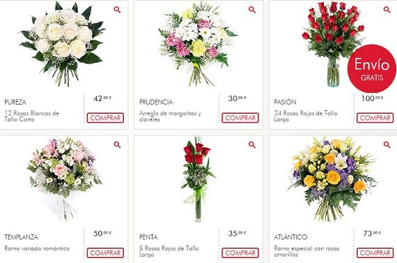 interflora precios