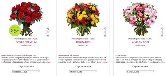 flores de verano online