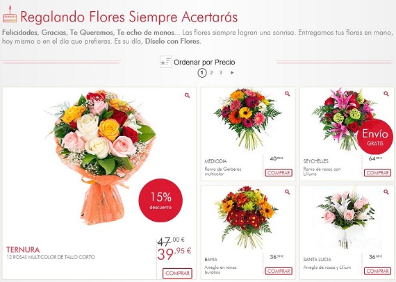 flores para cumpleaños