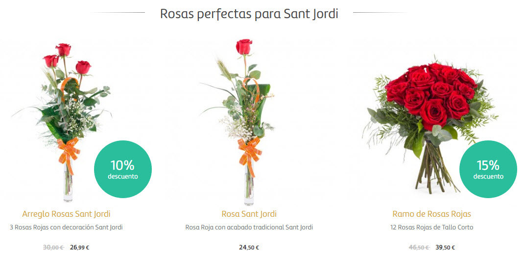 comprar rosas ultima hora sant jordi