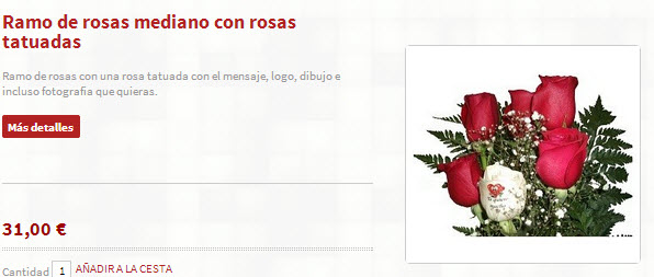 regalar rosas tatuadas