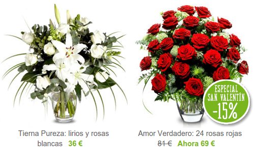 regalos San Valentín