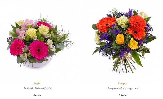 mejores floristerías a domicilio