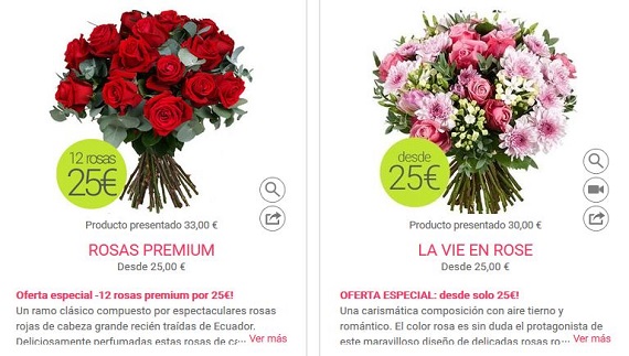 ofertas de flores baratas