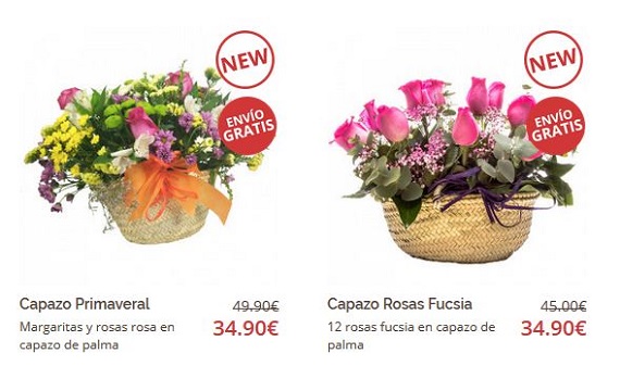 ofertas de flores online