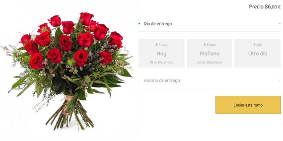 ramos de novia rosas rojas