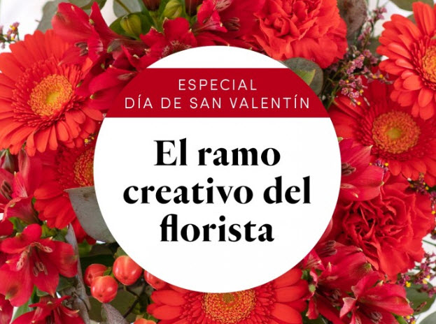 Mejores floristerías San Valentín