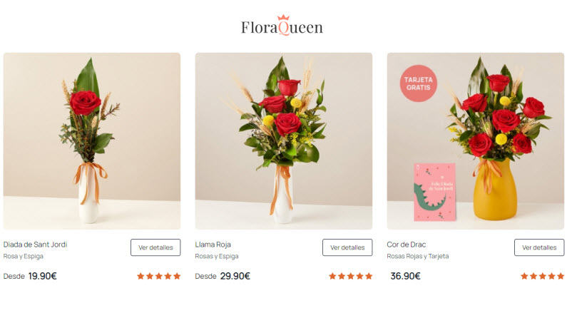 Regalar Rosas Sant Jordi baratas